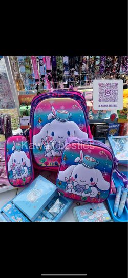 Cinnamoroll backpack 3 piece set $25