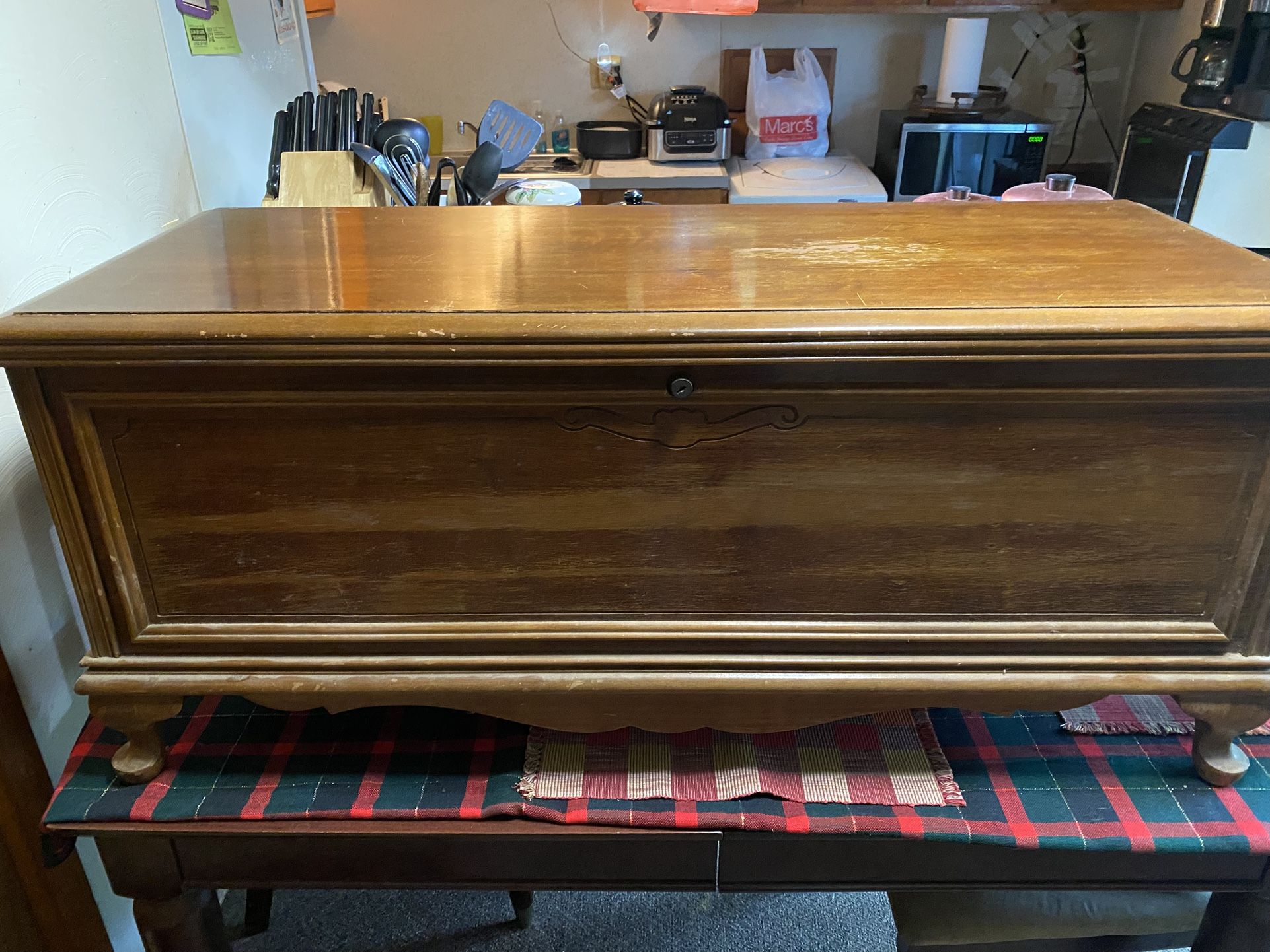 Antique " West Branch" Cedar Chest  100$ OBO