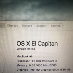 2015 MacBook Air 13 Inch
