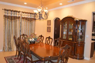 Wood Dining Table and Chair Set