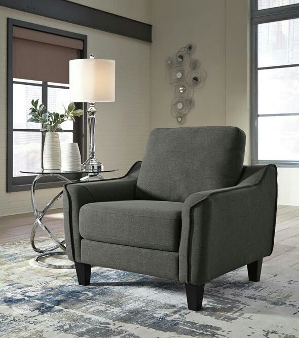 Jarreau Gray Sofa Chaise Sleeper Couch Sofa