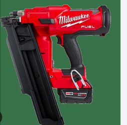 Brand New Milwaukee M18 FUEL 21° Framing Nailer w/ Battery & Charger