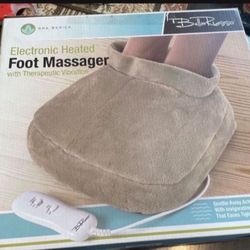 Electronic  heated foot massager