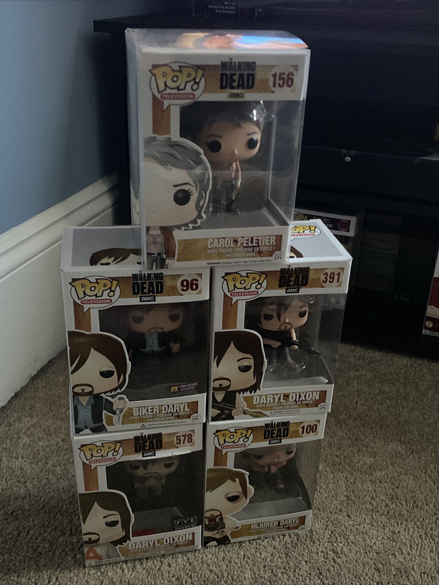 Walking Dead Daryl + Carol Funko 