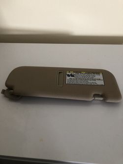 Hyundai Elantra 2011 To 2015 Sun Visors