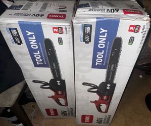 Toro 60V 16" Cordless Chainsaw