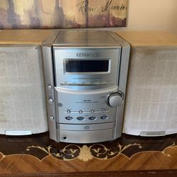 Kenwood HM-332 Micro Hi-fi Component System Cassette CD Stereo Player