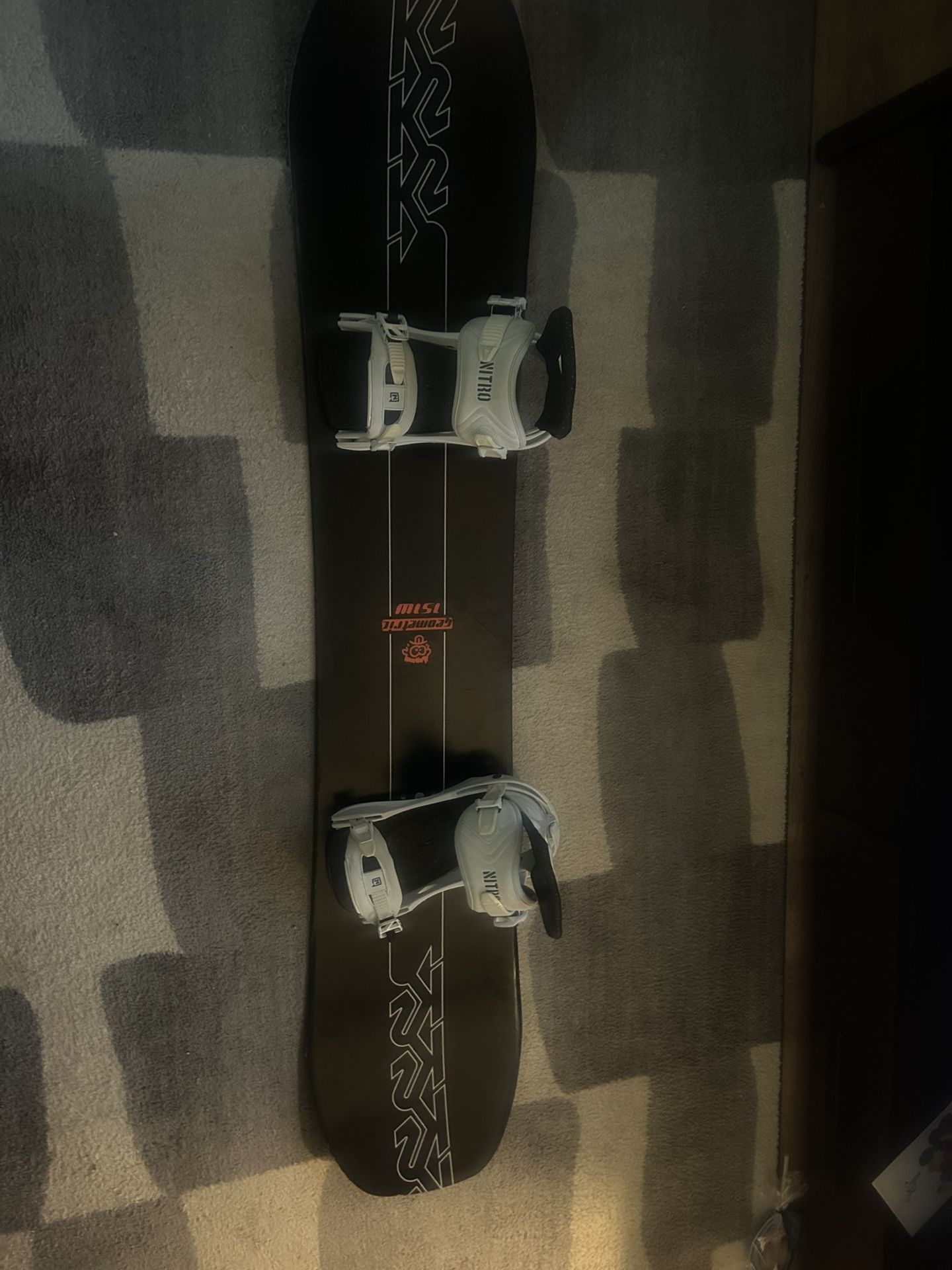 K2 151w Geometric Park Board With Bindings