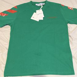 Green Nd Red Off-white Shirt Small In Men’s