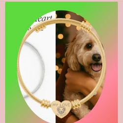 Engravable Pet Photo Bracelets 
