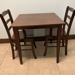 Table And Two Chairs