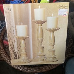 Candle Holder 3 Piece 