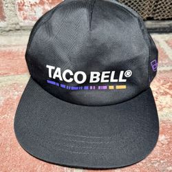Taco Bell Black Logo Hat Adult One Size Unisex