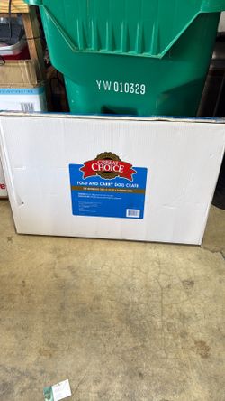 Great choice fold and carried dog crate