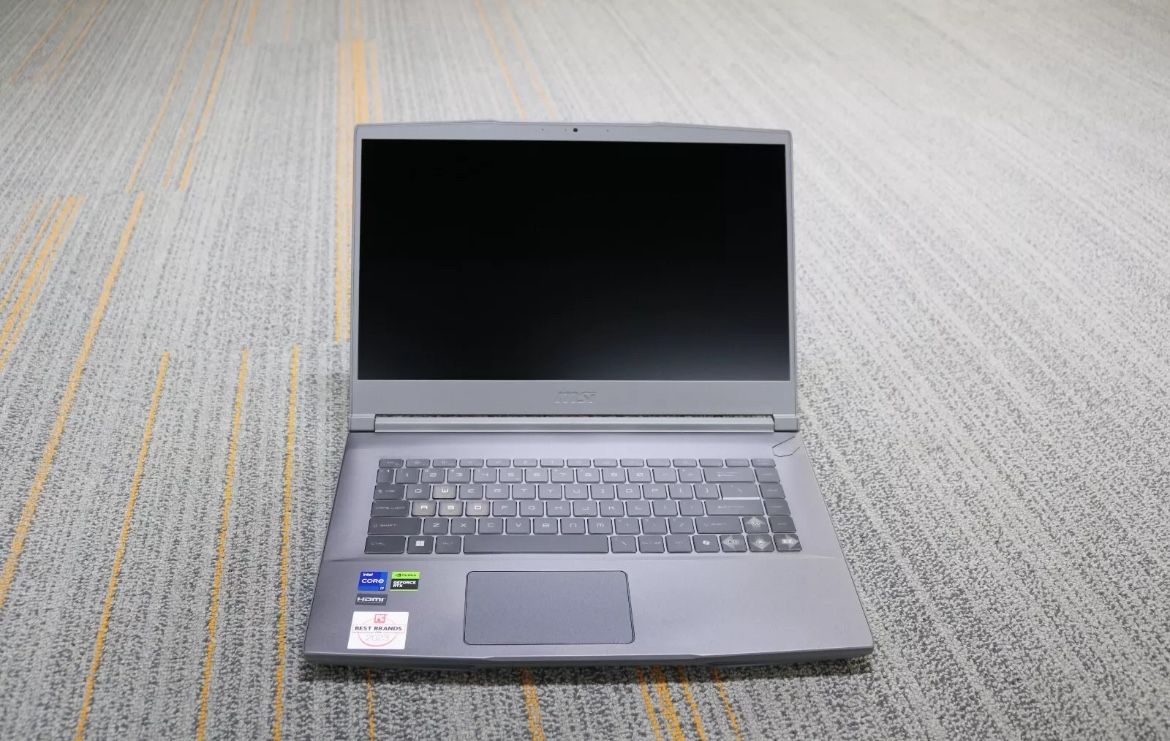 MSI Thin 15 15.6" i7 12650H, 16GB DDR5, 512GB SSD, RTX3050 Gaming Laptop