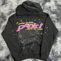 Pink V1 Spider Hoodie 