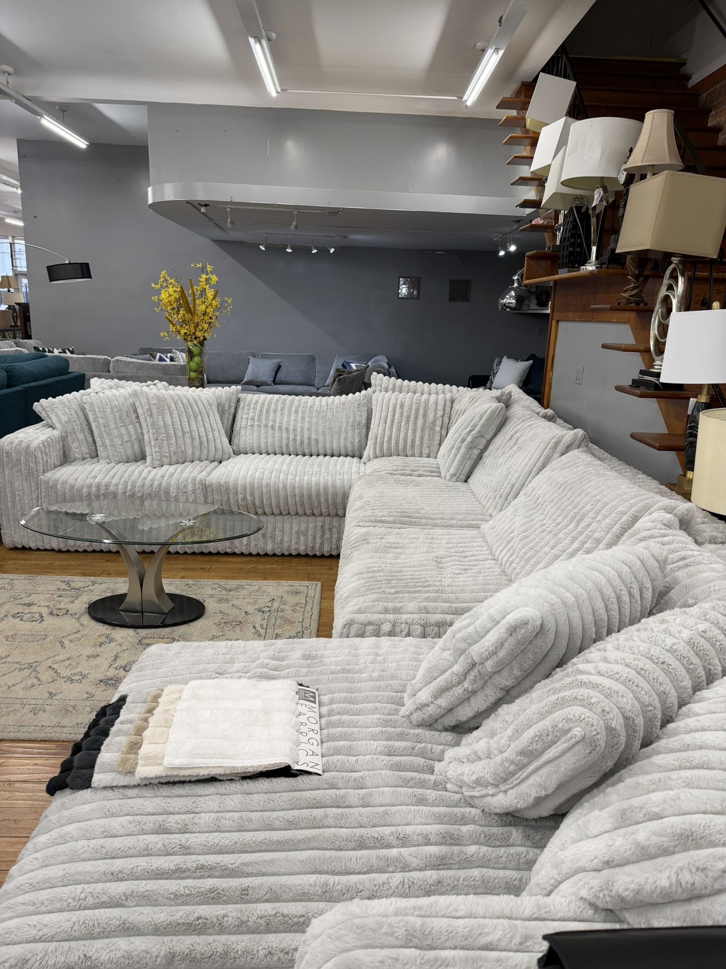Design Your Own Custom Corduroy Sectionals Today!!! Same Day W