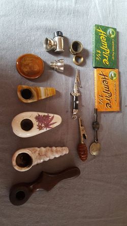 Tobacco pipes/clips