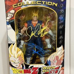 Dragon Ball GT SS Vegito Action Figure Signed 