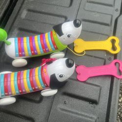 Alphapup Leap Frog dog, 2 Available, $15 EACH
