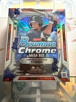 2026 Bowman Chrome Baseball Mega Box.