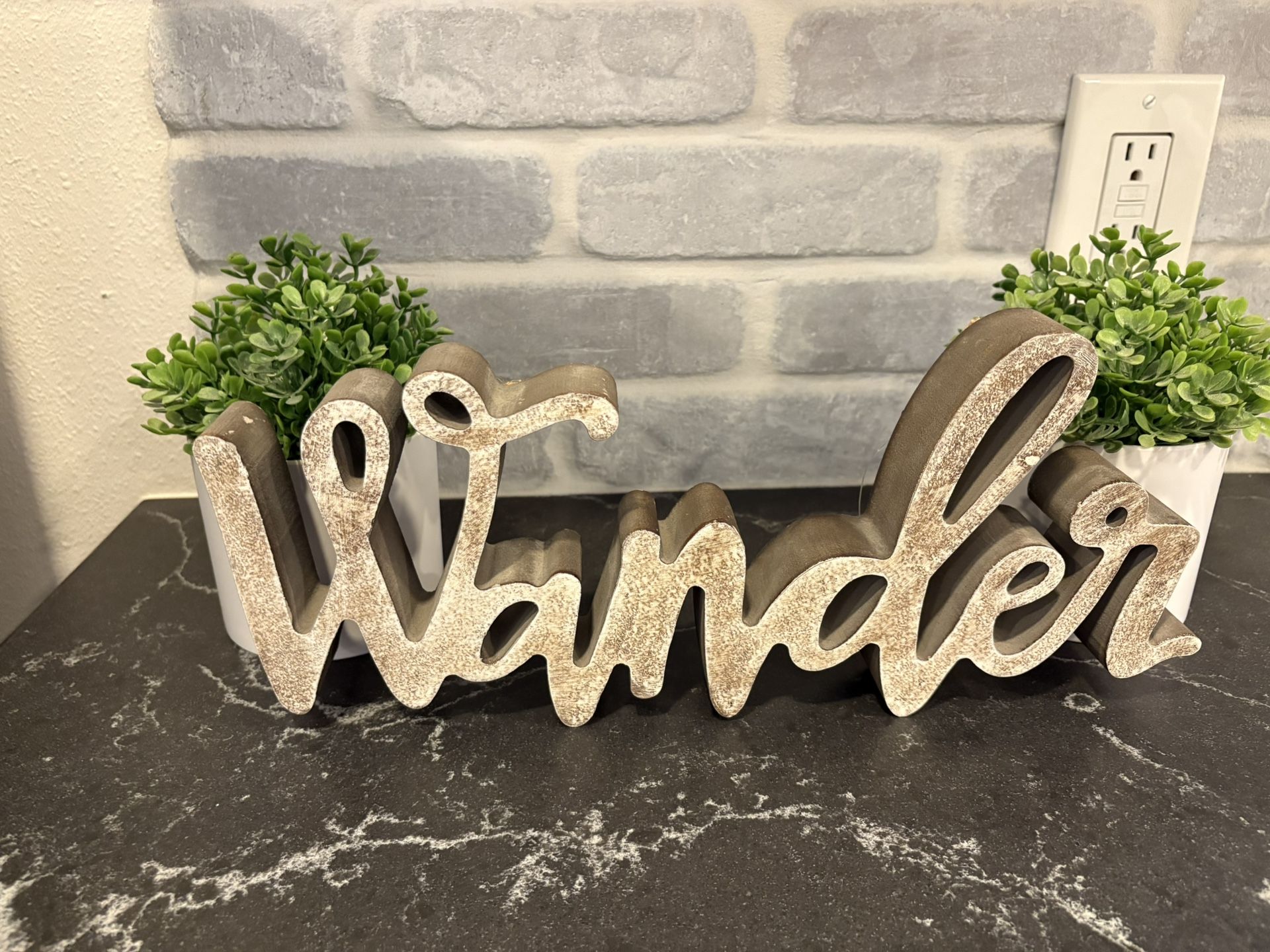Wander Sign Plaque - Home Decor - Decorative accents - Simi Valley