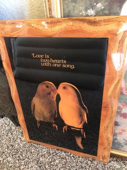 Wooden Quote Painting With Birds! 