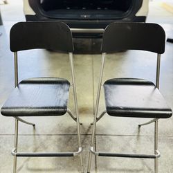 Foldable bar stools