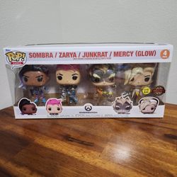 Funko POP! Overwatch SOMBRA, ZARYA, JUNKRAT & MERCY Special Edition