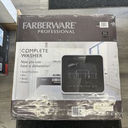 Farberware Portable Countertop Dishwasher FDW05ASBWHA 