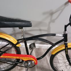 SCHWINN Used 20" TORNADO BICYCLE  VERY NICE BMX BANANA SEAT BIKE 