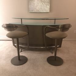 Bar with Stools from Now furnishing paid 6k (Everything must go!!!)