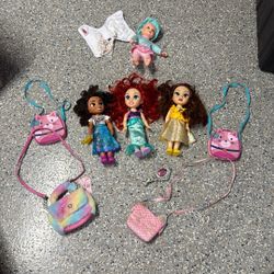Disney Dolls, Girls Purses, And Baby Doll