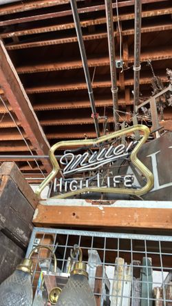 Vintage Miler High Life NEON sign