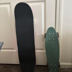 Skateboards (Active complete & penny board) both included 