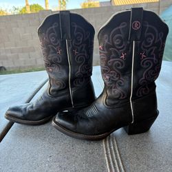 Tony Lama Western Boots Womans Size 7.5 