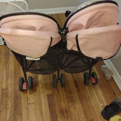 Baby Joy Double Stroller 