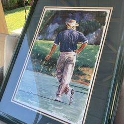 “Greg Norman” by artist Scott Medlock