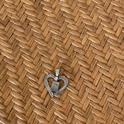 U.S. Army Logo Heart Pendant