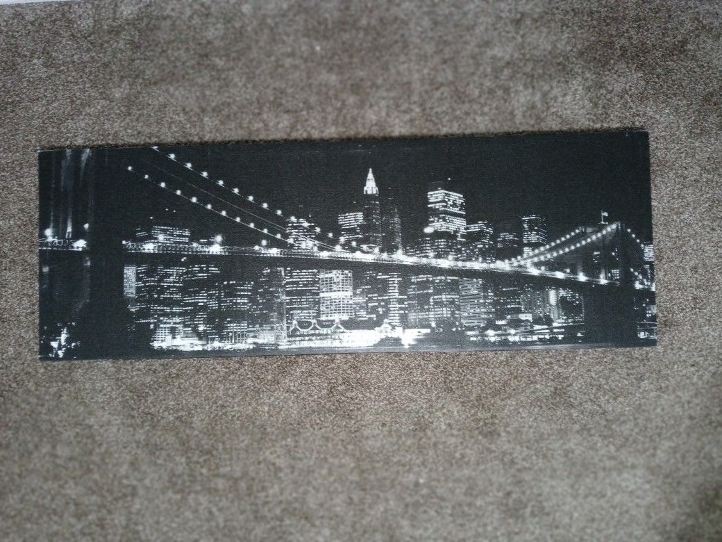 NIGHTLIFE CITY Wall Art $18