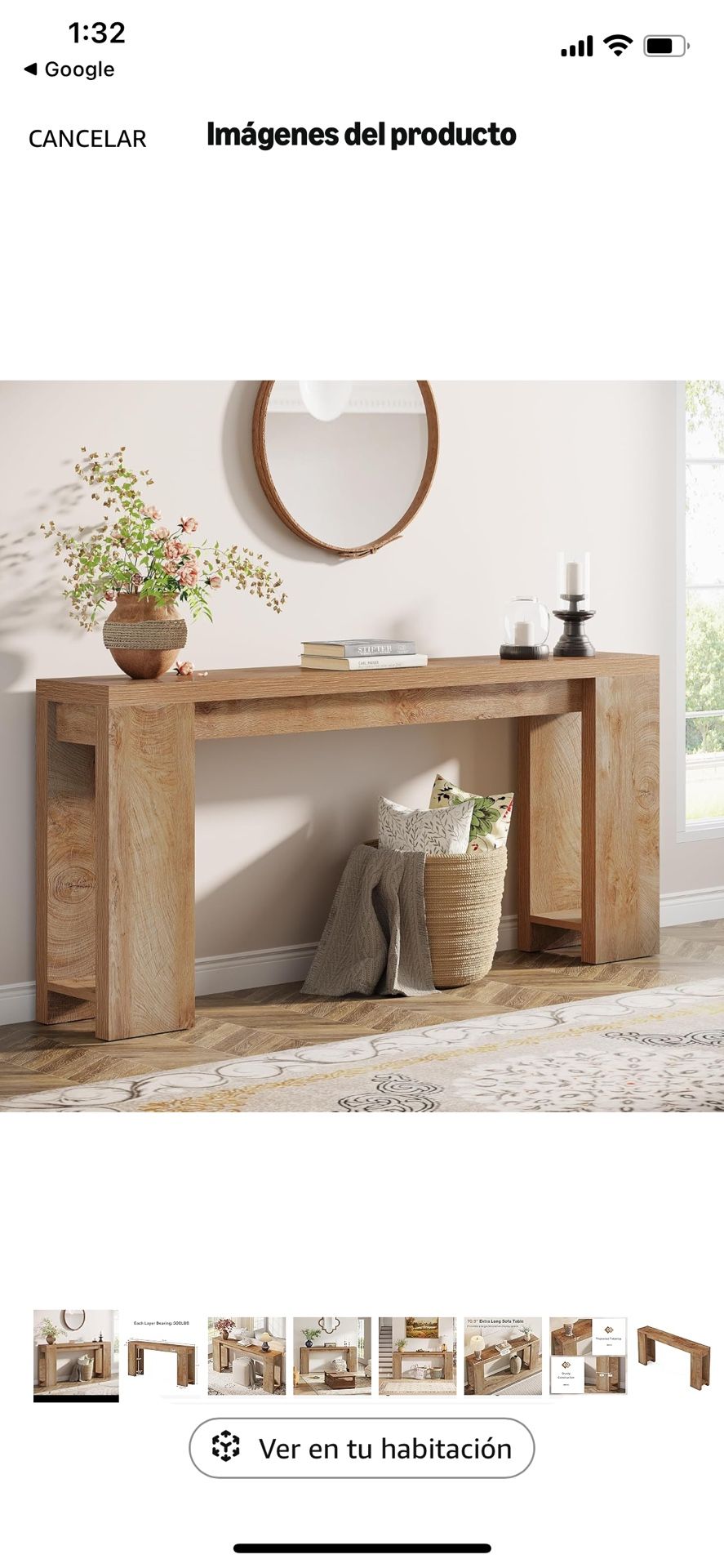 Modern Console Table