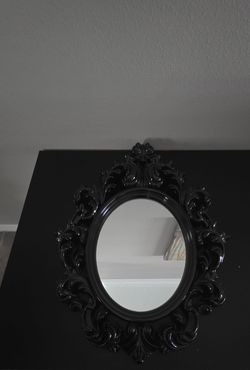 Black vanity Mirror