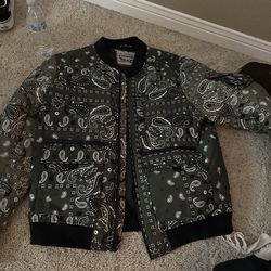 Green LEVI Bandana Jacket 