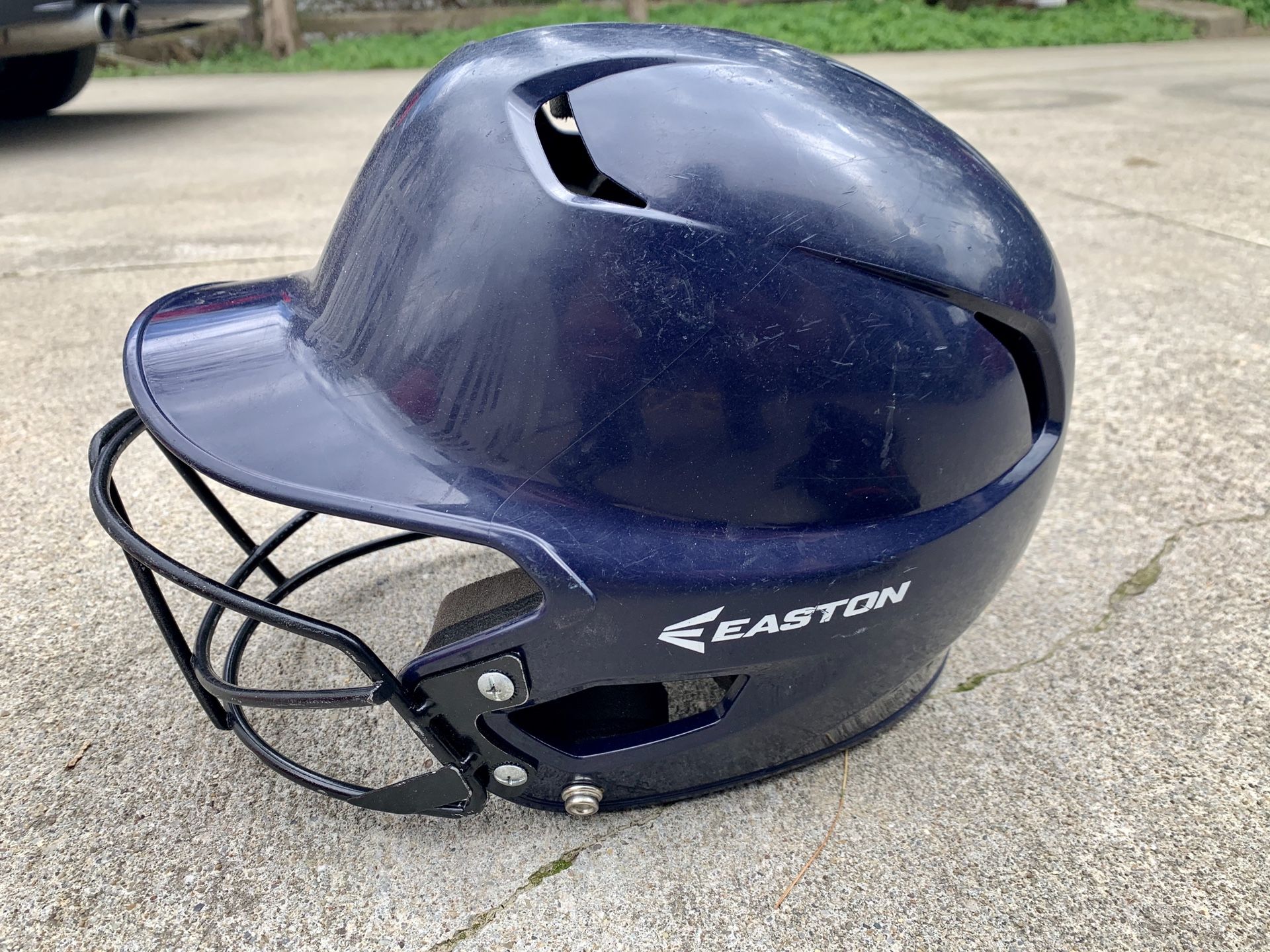 Easton Baseball Batting Helmet with Facemask