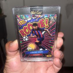 Wild Card Lamine Yamal Barcelona Rookie Card 7/8  