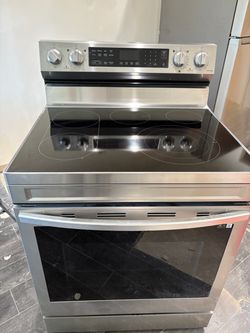 5-burner Samsung Stainless Steel Electric Range
