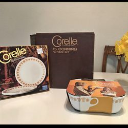 Gold 16 PC. Dish Set + Coffee Cups and plates all in Original Box! $180 