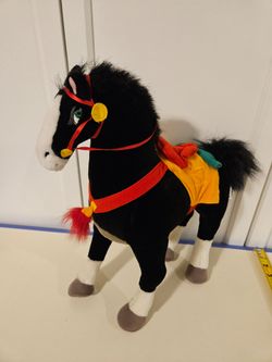 Disney Mulan Khan Horse Vintage Plush