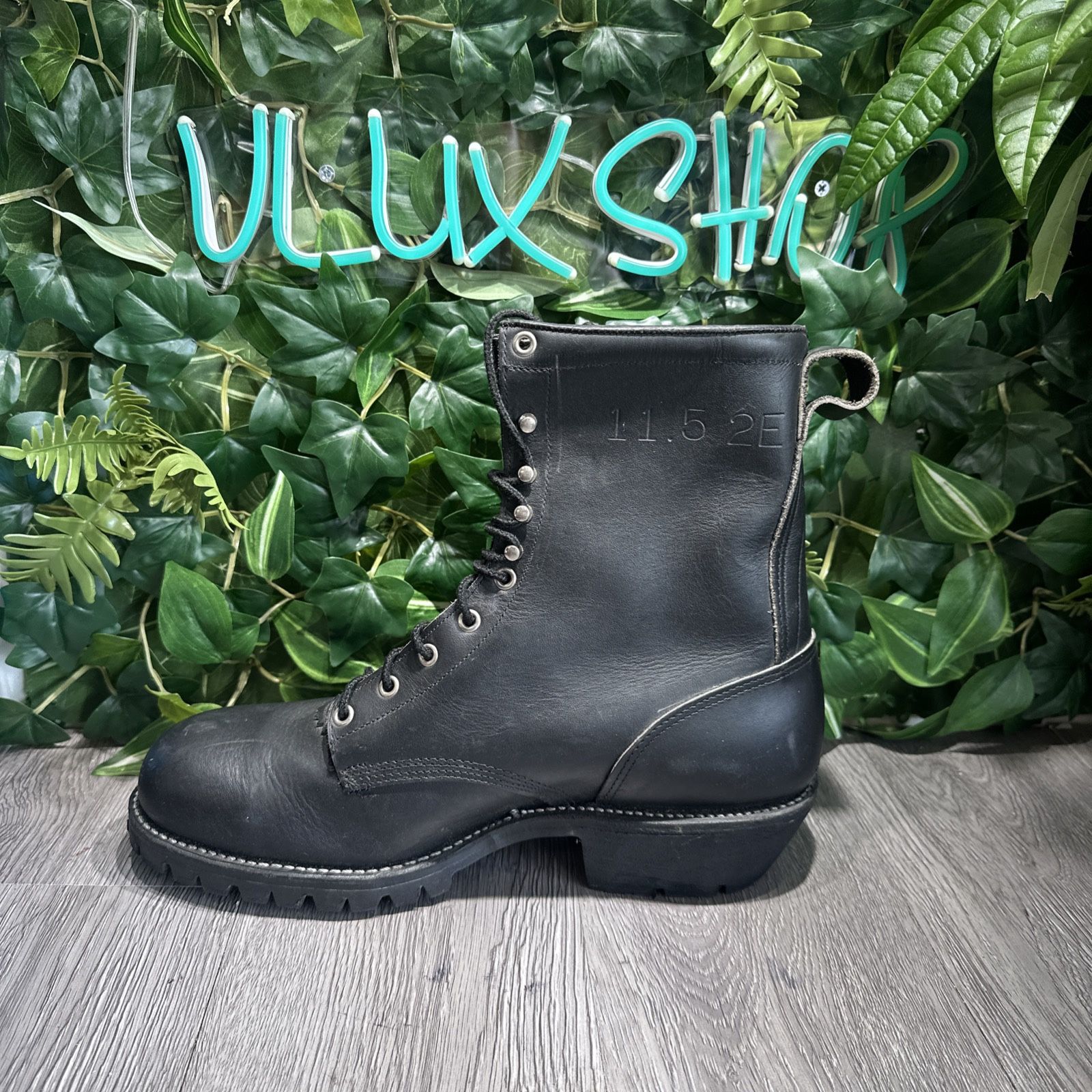 California Department Of Correction PIA Inmate Boots Men Size 12.5 D California Department Of Correction PIA Inmate Boots Men  main image 4