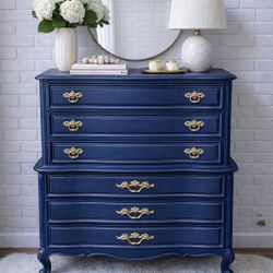 Midnight Heirloom French Provincial Chest